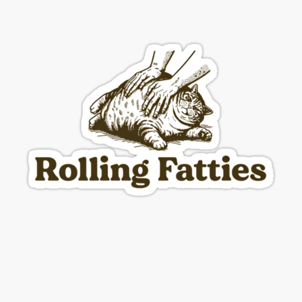 Item preview, Cat Rolling Fatties - Funny Cat Lover designed and sold by Miarsabhoul.