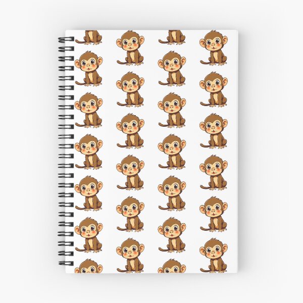 Item preview, Cute Anime Brown Monkey designed and sold by ThreeftlyPicks.