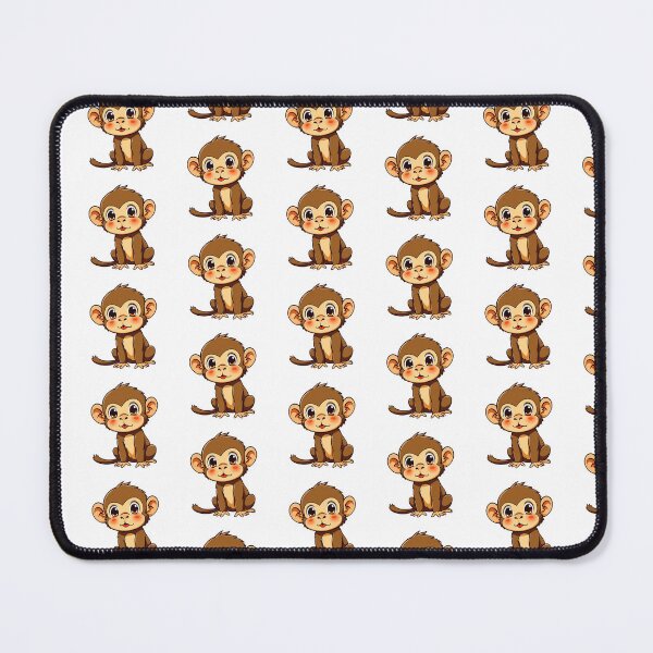 Item preview, Cute Anime Brown Monkey designed and sold by ThreeftlyPicks.