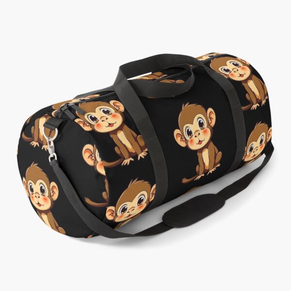 Item preview, Cute Anime Brown Monkey designed and sold by ThreeftlyPicks.
