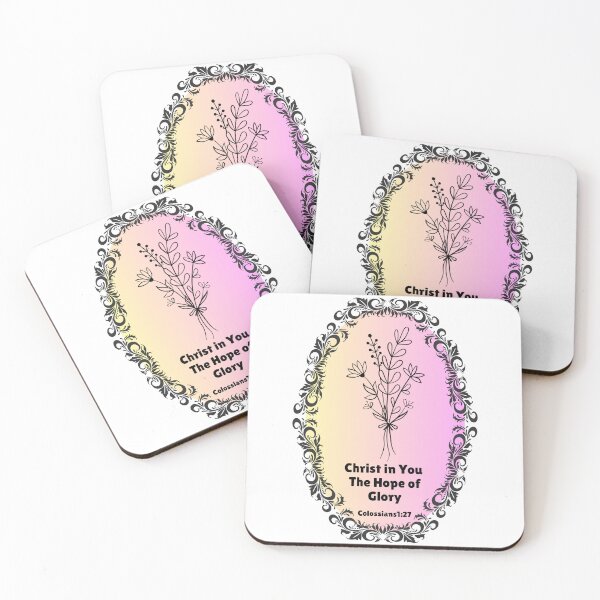Item preview, Christ in You The hope of Glory Bible Verse designed and sold by ANewGlory.
