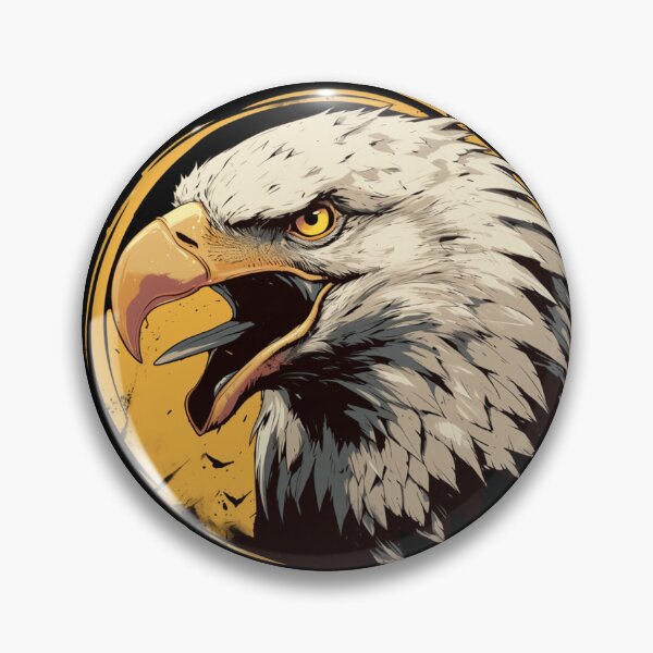 Artikelvorschau, Weißkopfseeadler, Wütender Weißkopfseeadler, Schöner Weißkopfseeadler entworfen und verkauft von PatternFly.