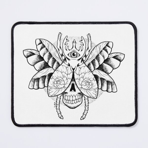 Item preview, Peony Scarab designed and sold by ATARINDICA.
