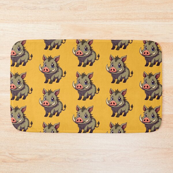 Item preview, Funny and Cute Anime Wild Boar designed and sold by ThreeftlyPicks.