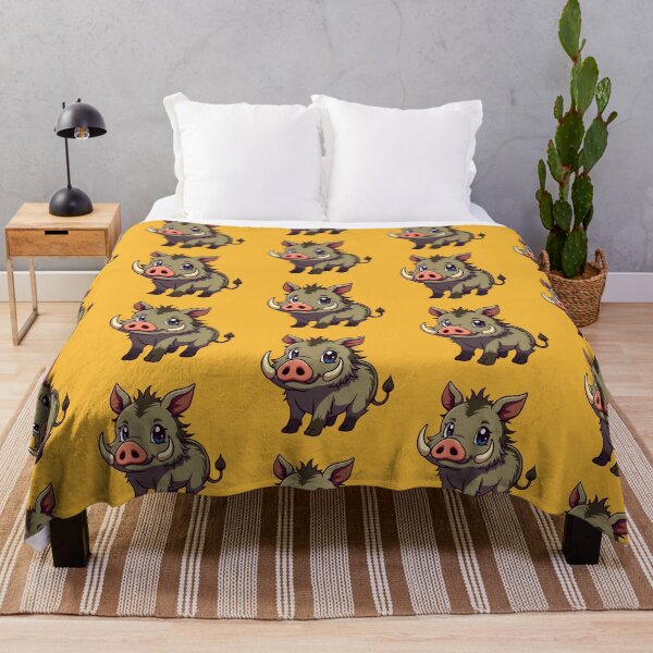 Item preview, Funny and Cute Anime Wild Boar designed and sold by ThreeftlyPicks.