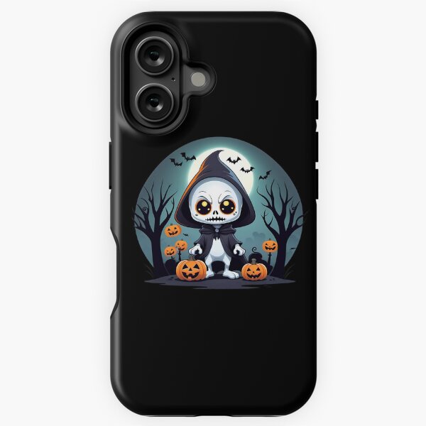 Item preview, cute skeleton with pumpkins designed and sold by Green-z.