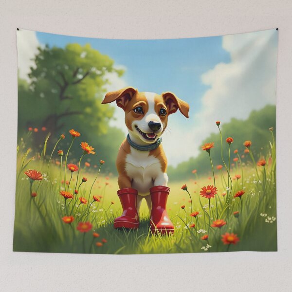 Item preview, Pup in Boots designed and sold by PictureNZ.