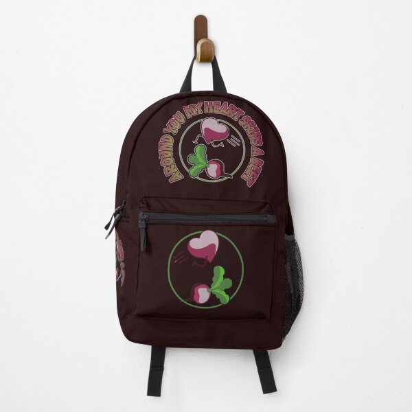 Item preview, Around You My Heart Skips a Beet Silly Cartoon Quote designed and sold by CRHPOD20.