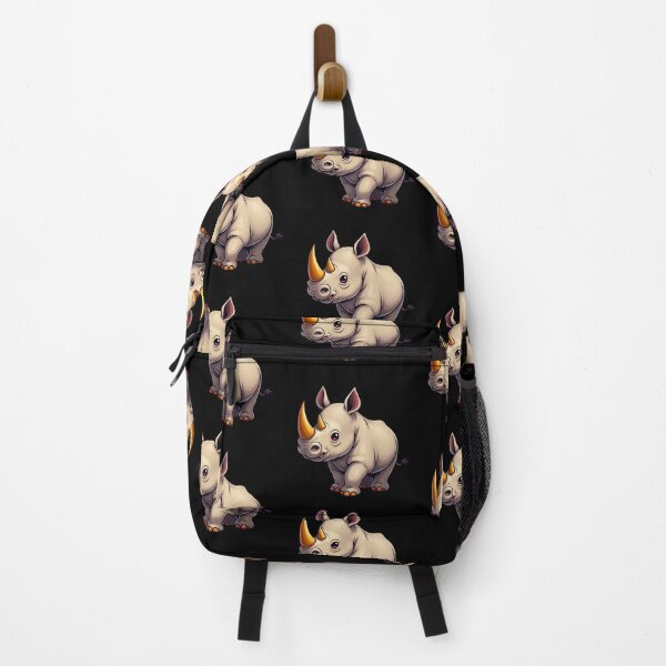 Item preview, Funny and Cute Anime White Rhino designed and sold by ThreeftlyPicks.