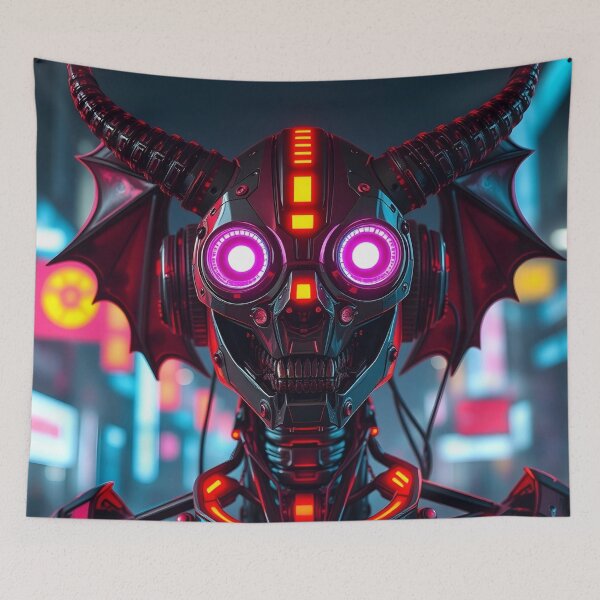 Item preview, Cyberdemon Pattern #2 designed and sold by Kaleidoscope Print.