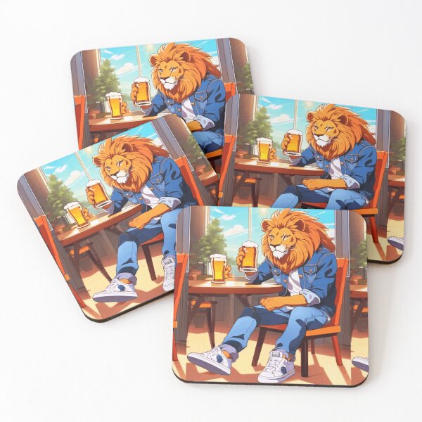 Item preview, Lion in cafe designed and sold by PierreAlbijanic.