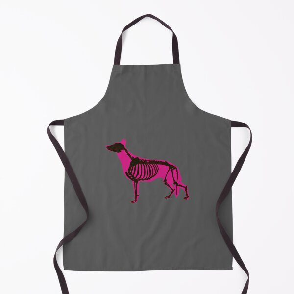 Item preview, Neon Pink 1 Halloween German Shepherd Skeleton designed and sold by harmopiavu.