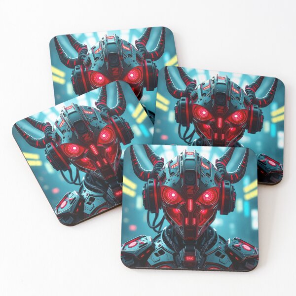 Item preview, Cyberdemon Pattern #3 designed and sold by Kaleidoscope Print.