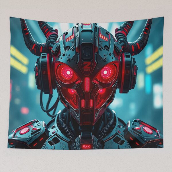 Item preview, Cyberdemon Pattern #3 designed and sold by Kaleidoscope Print.