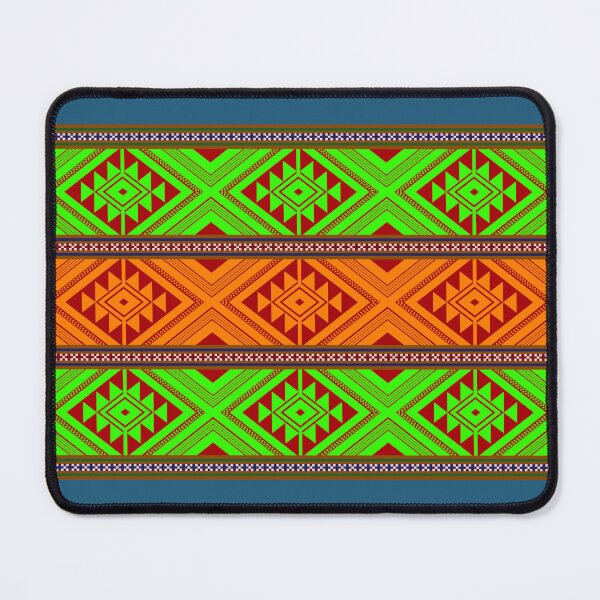 Item preview, Geometric ethnic pattern, Thai silk fashion pattern. designed and sold by Pakukuma.