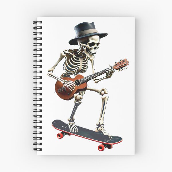 Item preview, Skeleton Skateboarder designed and sold by peanuttz.