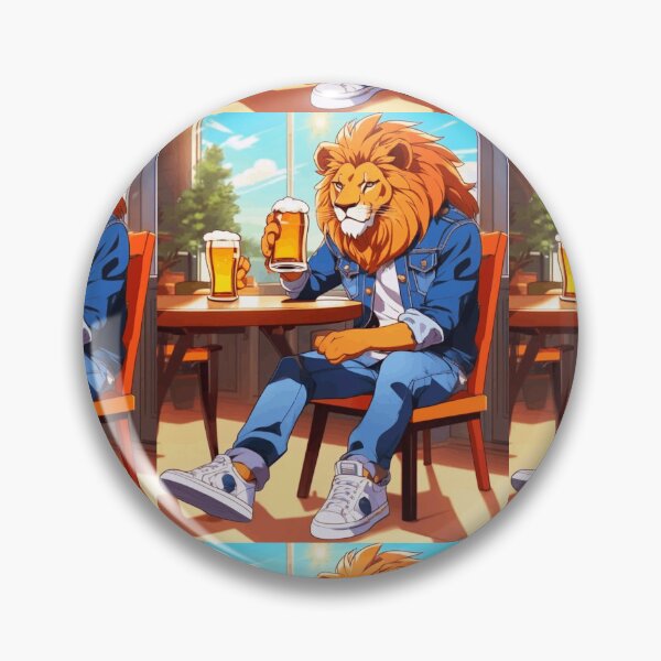 Item preview, Lion in cafe designed and sold by PierreAlbijanic.