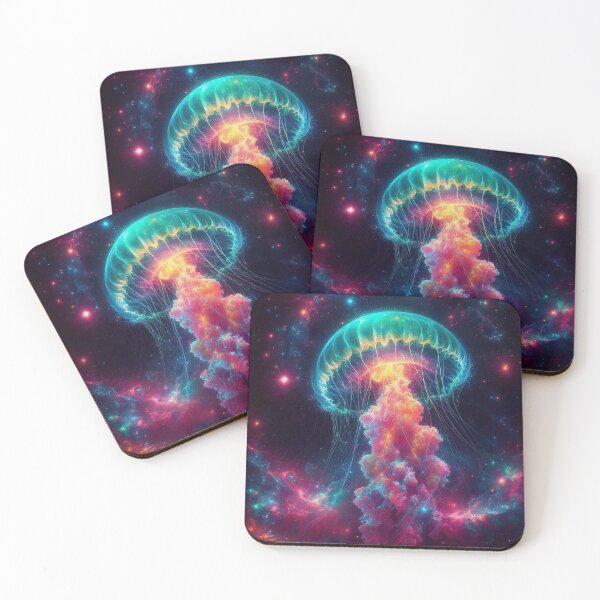 Item preview, cosmic jellyfish designed and sold by Dominika Farkašová.
