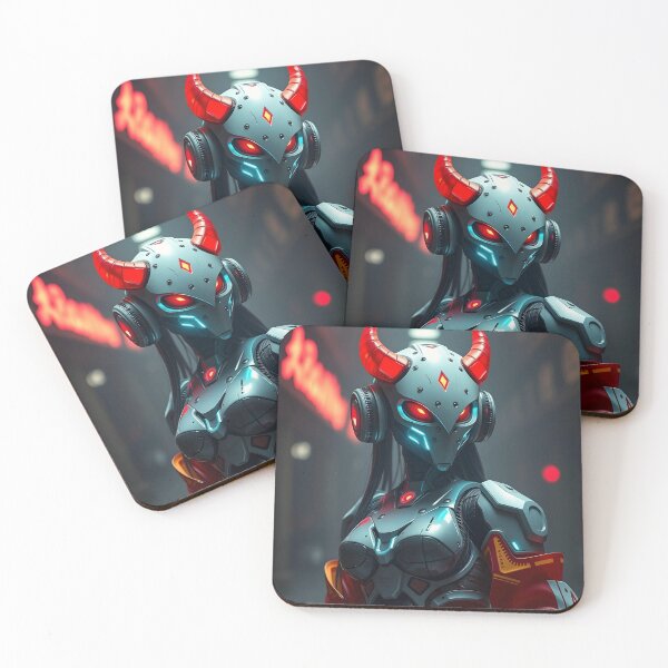 Item preview, Cyberdemon Pattern #8 designed and sold by Kaleidoscope Print.