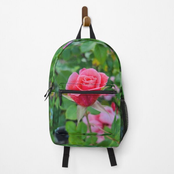 Item preview, A Pink and Red Rose Emerges into Bloom designed and sold by asher-rose-fox.