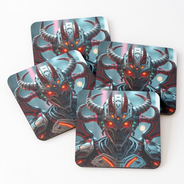 Item preview, Cyberdemon Pattern #11 designed and sold by Kaleidoscope Print.