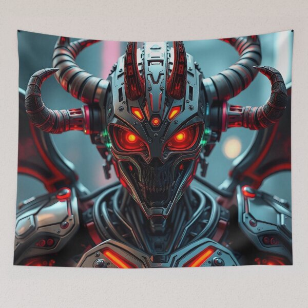 Item preview, Cyberdemon Pattern #11 designed and sold by Kaleidoscope Print.