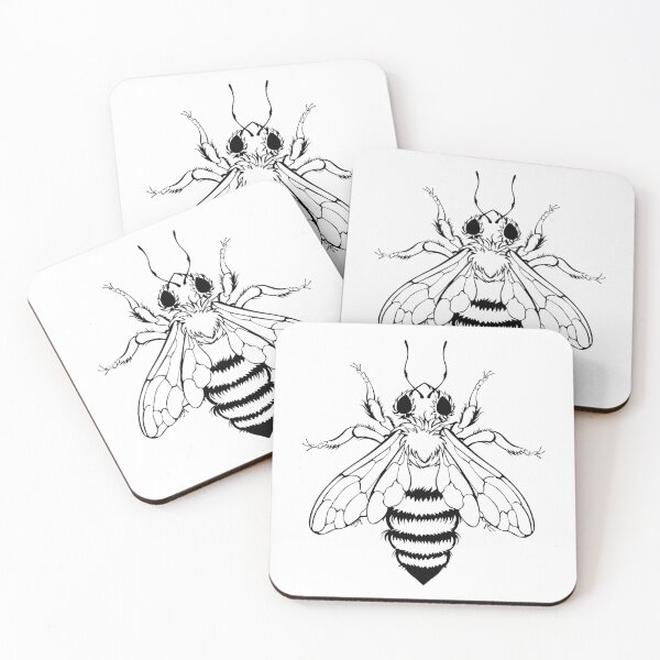 Item preview, Outline bee designed and sold by Blackmoon9.