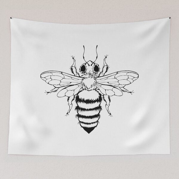 Item preview, Outline bee designed and sold by Blackmoon9.