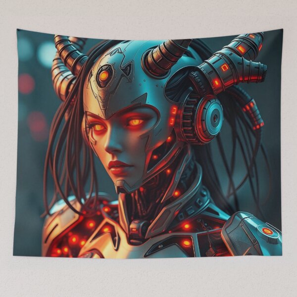 Item preview, Cyberdemon Pattern #13 designed and sold by Kaleidoscope Print.