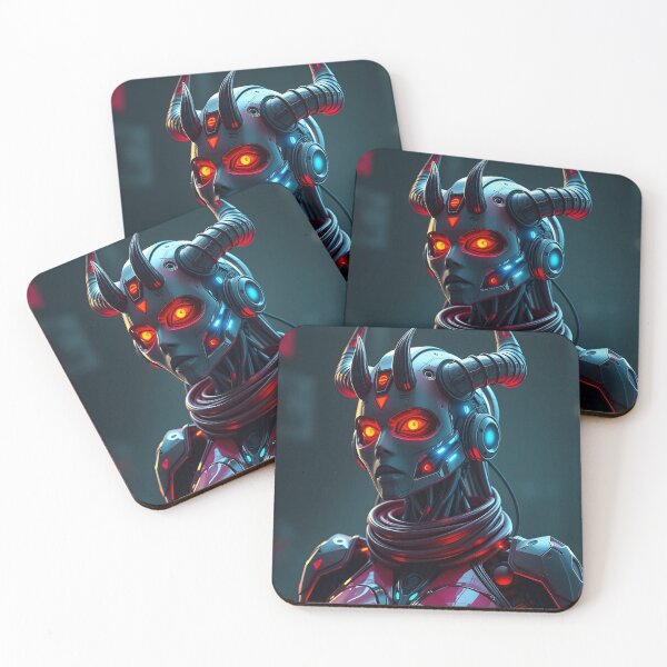 Item preview, Cyberdemon Pattern #14 designed and sold by Kaleidoscope Print.