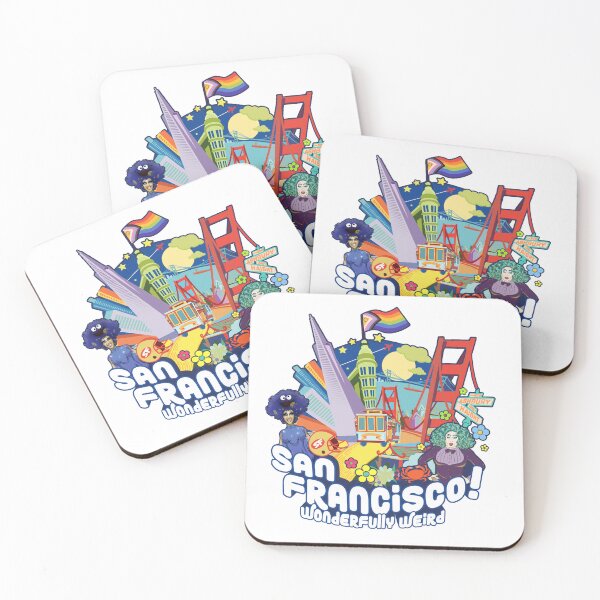Item preview, San Francisco! Wonderfully Weird! designed and sold by TheMonsterShow.