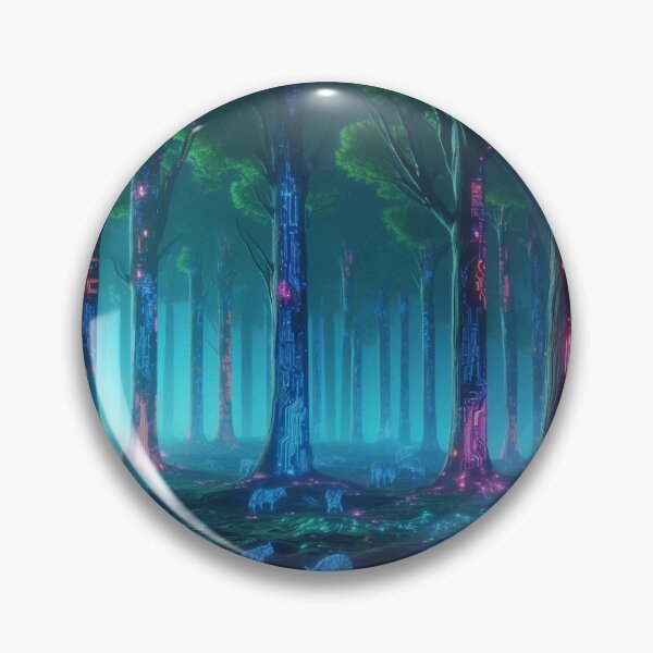 Item preview, neon forest design designed and sold by Dominika Farkašová.