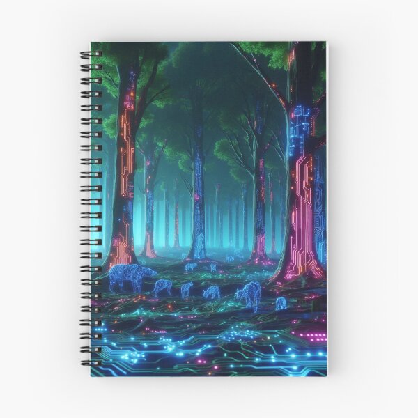 Item preview, neon forest design designed and sold by Dominika Farkašová.