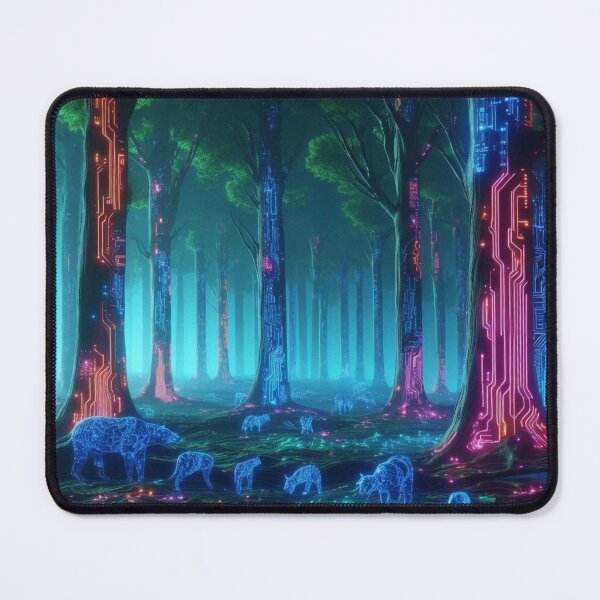 Item preview, neon forest design designed and sold by Dominika Farkašová.