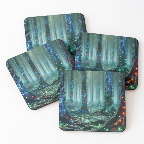 Item preview, neon lights in trees designed and sold by Dominika Farkašová.