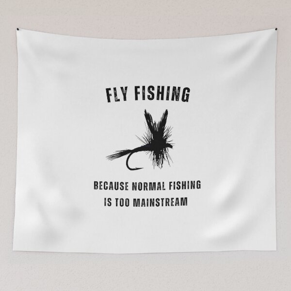 Item preview, Fly Fishing funny t-shirt designed and sold by granitvit.