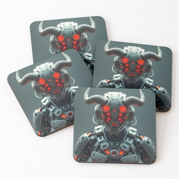 Item preview, Cyberdemon Pattern #16 designed and sold by Kaleidoscope Print.
