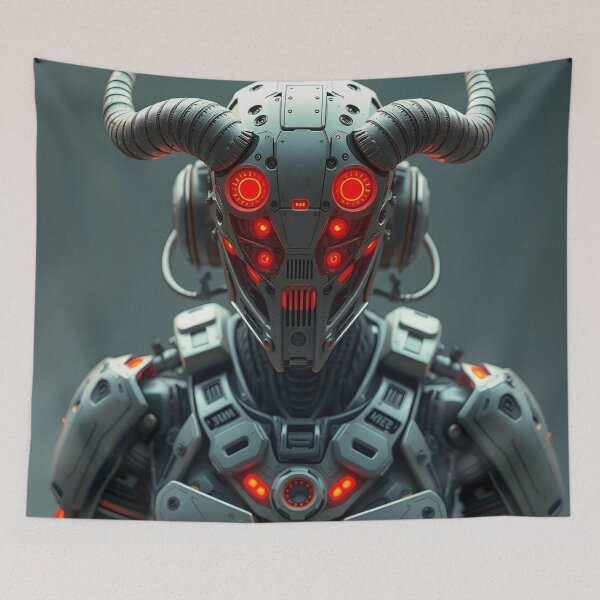 Item preview, Cyberdemon Pattern #16 designed and sold by Kaleidoscope Print.