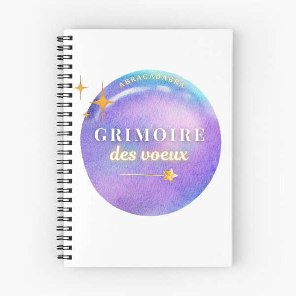 Item preview, Grimoire of Wishes designed and sold by MelodieGrimoire.