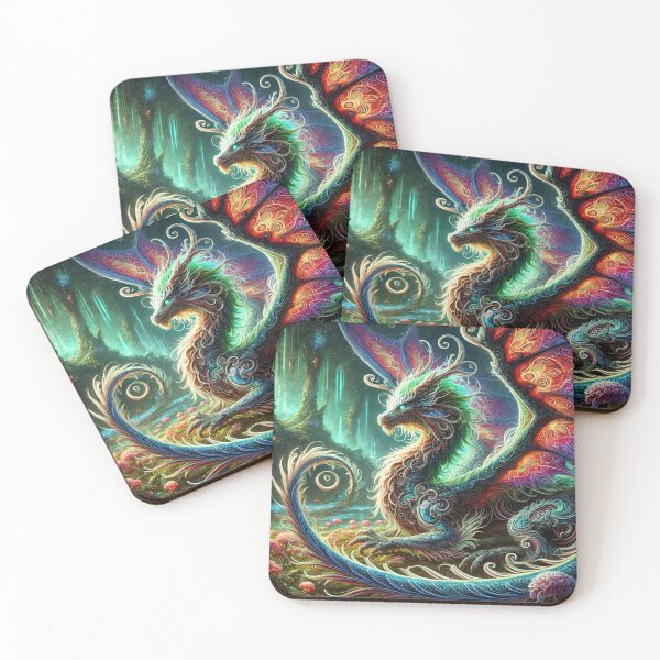 Item preview, The Enchanted Dragon: Guardian of the Mystical Forest designed and sold by aunins7.