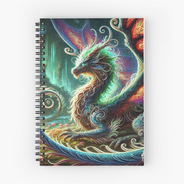 Item preview, The Enchanted Dragon: Guardian of the Mystical Forest designed and sold by aunins7.