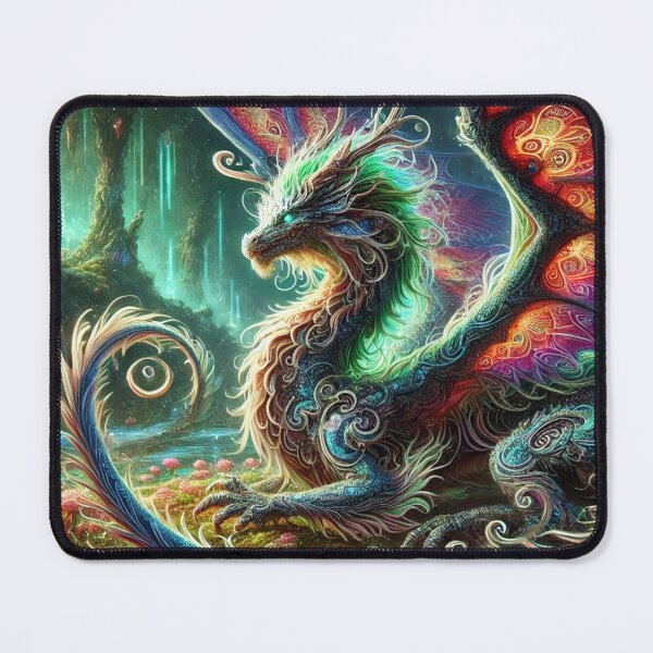 Item preview, The Enchanted Dragon: Guardian of the Mystical Forest designed and sold by aunins7.