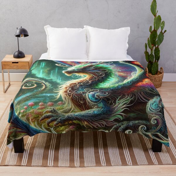 Item preview, The Enchanted Dragon: Guardian of the Mystical Forest designed and sold by aunins7.