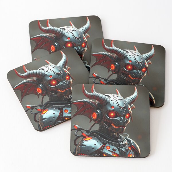 Item preview, Cyberdemon Pattern #19 designed and sold by Kaleidoscope Print.