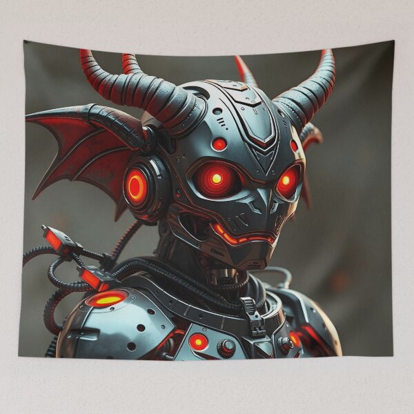 Item preview, Cyberdemon Pattern #19 designed and sold by Kaleidoscope Print.
