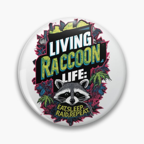 Item preview, Living Raccoon Life designed and sold by NoviaRobert.