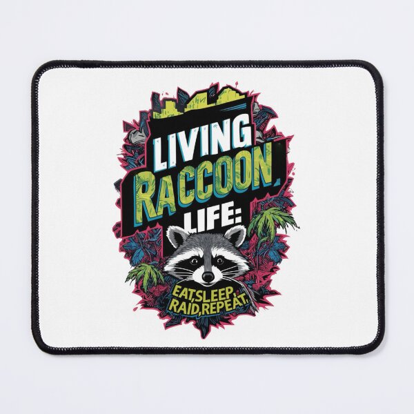 Item preview, Living Raccoon Life designed and sold by NoviaRobert.