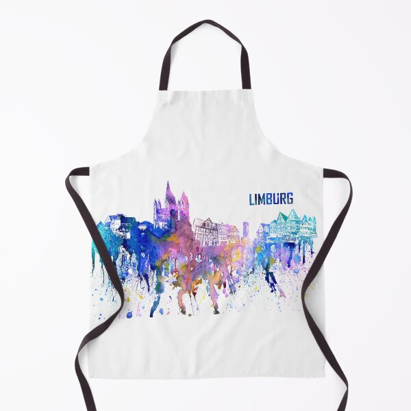Item preview, Limburg Hesse Germany Skyline Impressionistic Splash designed and sold by artshop77.