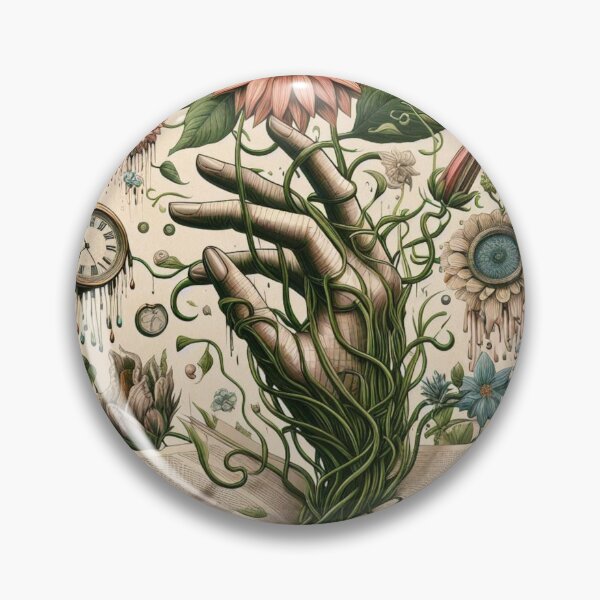 Item preview, botanical surrealist design designed and sold by Dominika Farkašová.