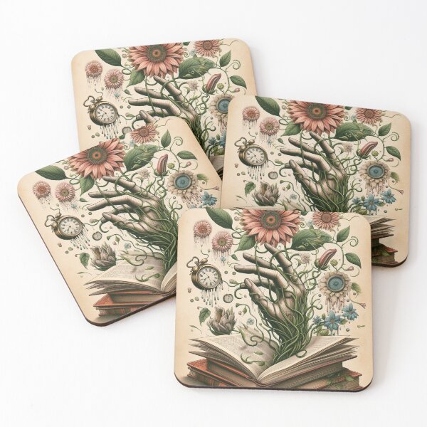 Item preview, botanical surrealist design designed and sold by Dominika Farkašová.
